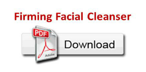 Firming Facial Cleanser PDF